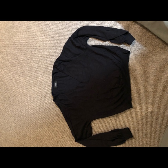 7 for all mankind black sweater - Picture 3 of 3